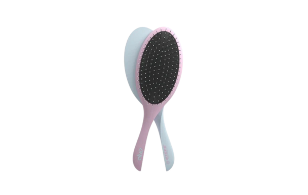 Brosse Mirroir KIEPE DUO Rose Bonbon-Vert Clair