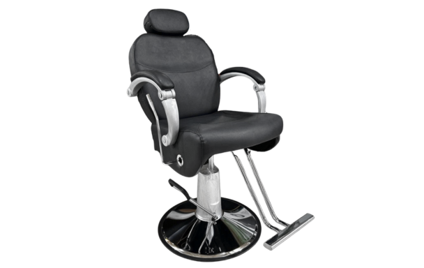 Chaise Importation Bras Flexible Black Silver