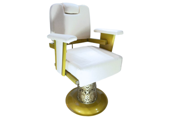 Chaise Local Blanc Doré