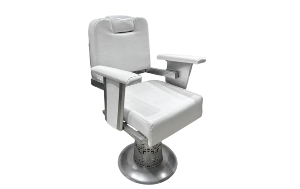 Chaise Local Blanc Silver