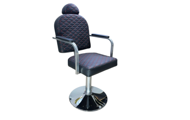 Chaise Local Galaxy Red Silver