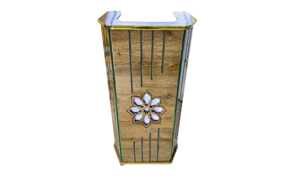 Comptoir Local avec Led Marron Gold