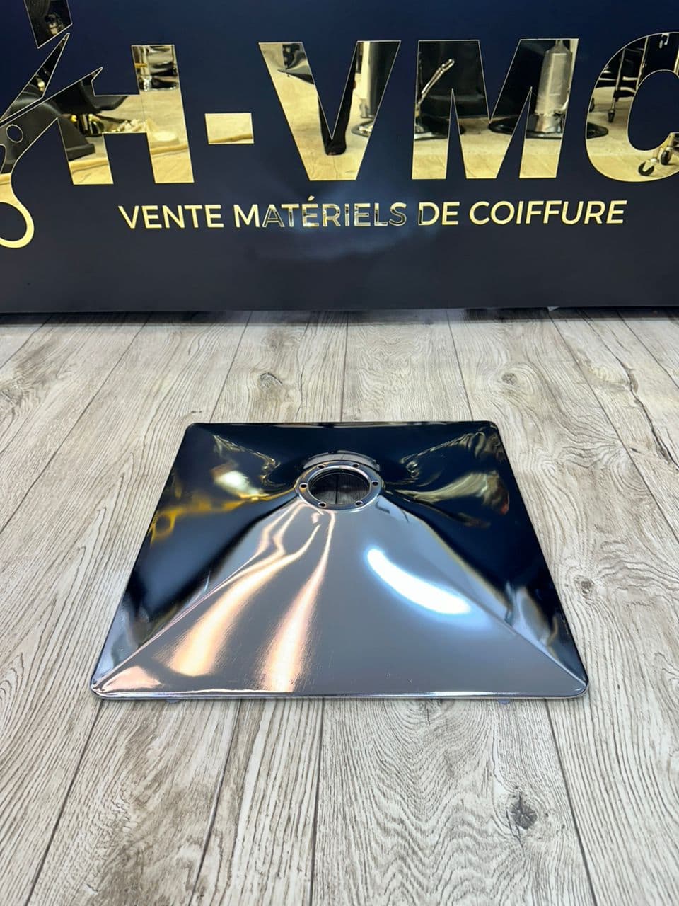 assiette silver carrée