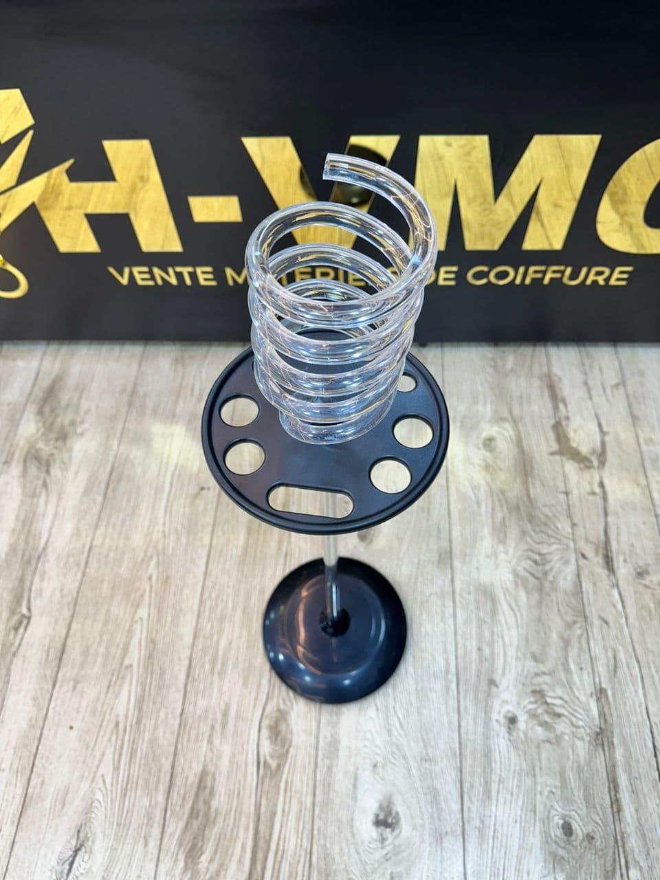 Porte Sechoir + Brosse Black