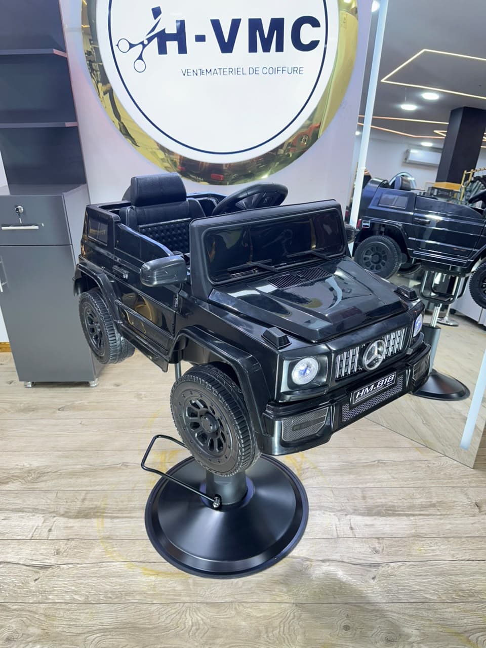Voiture de coiffure pour enfant Mercedes AMG Black ‎‏