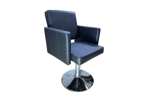 Chaise Local Razan Black Silver