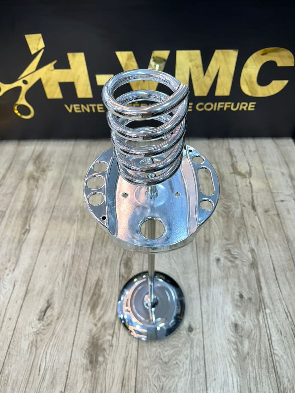 Porte Sechoir + Brosse Silver